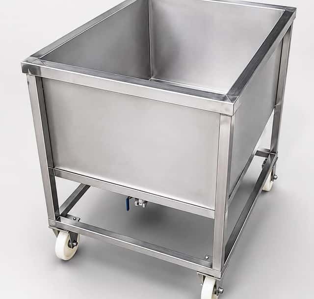 Carrinho Industrial em Aço Inox