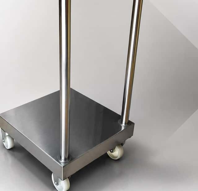 Carrinho Plataforma em Aço Inox